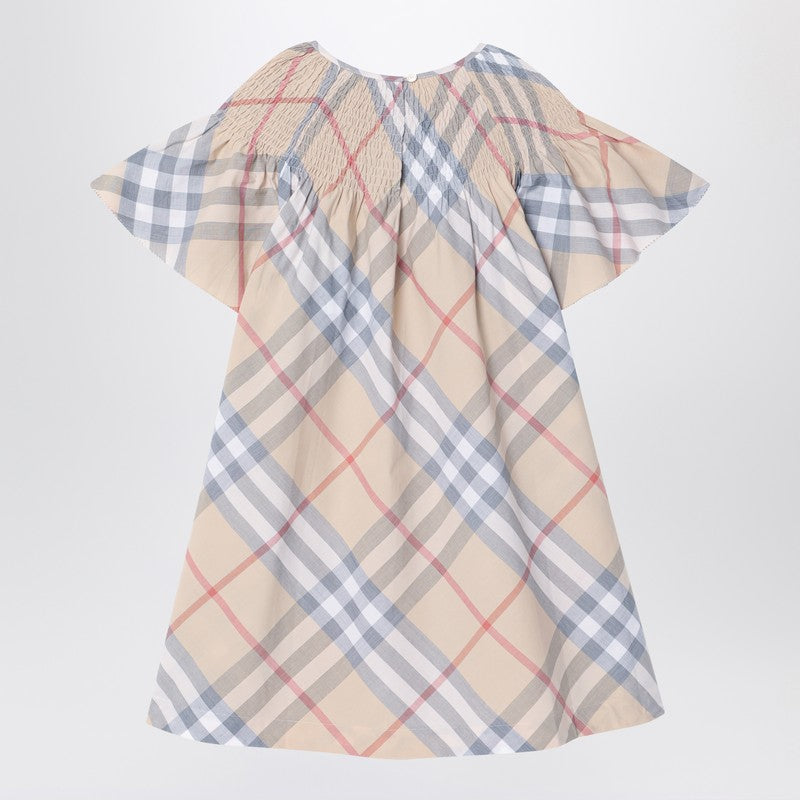 Check Pattern Cotton Dress