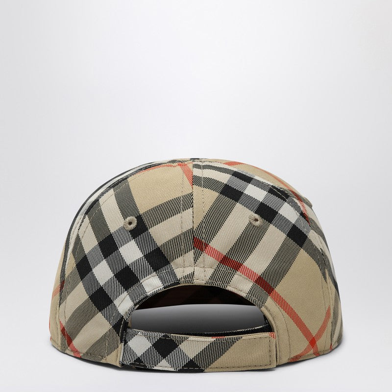 Check Pattern Baseball Cap