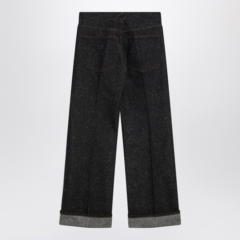 Indigo Jeans With Turn-ups
