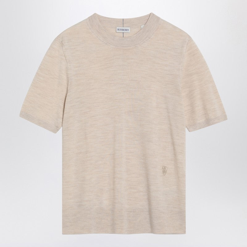 Beige Wool Sweater