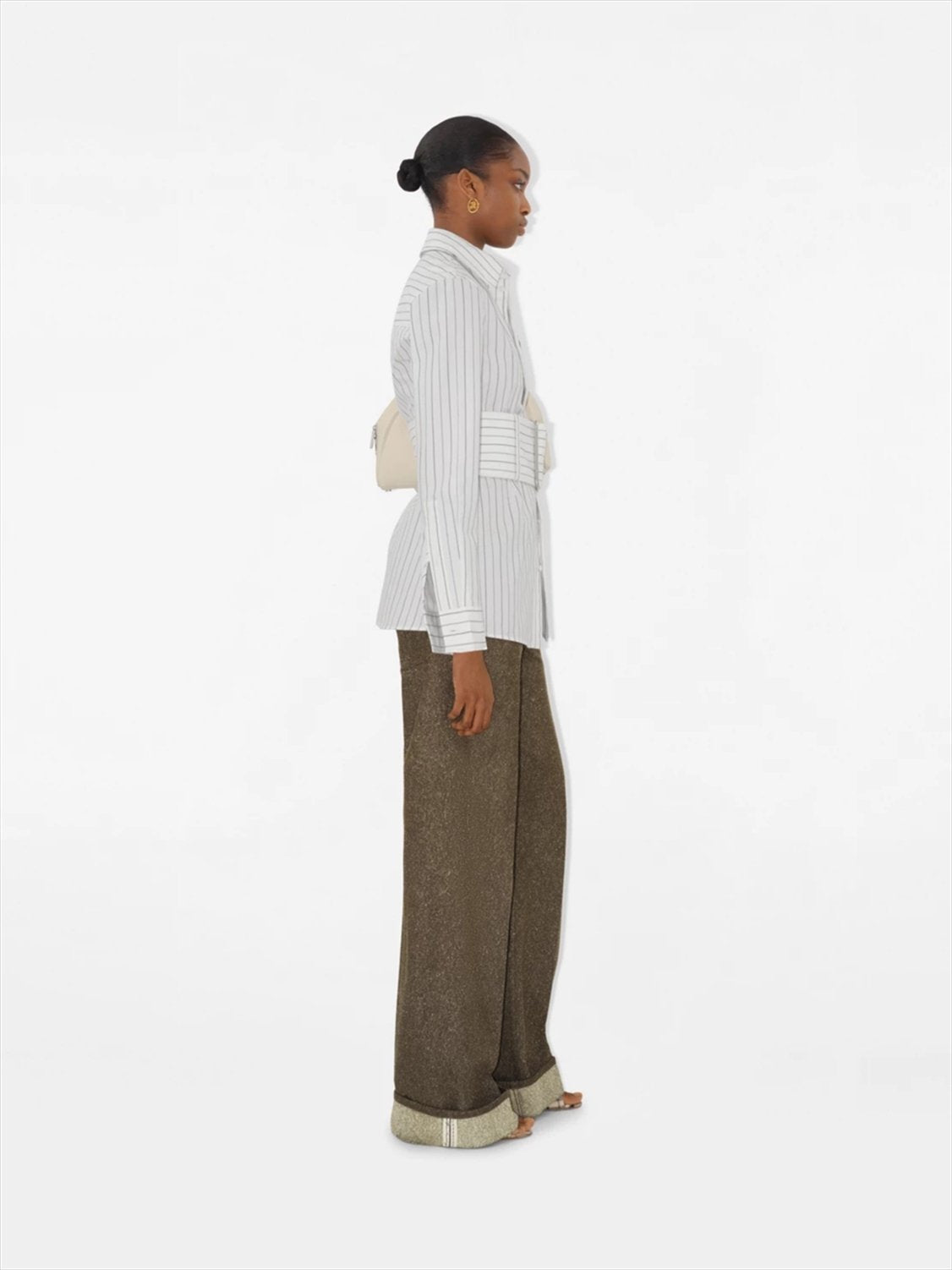 REGULAR FIT STRIPED COTTON SHIRT