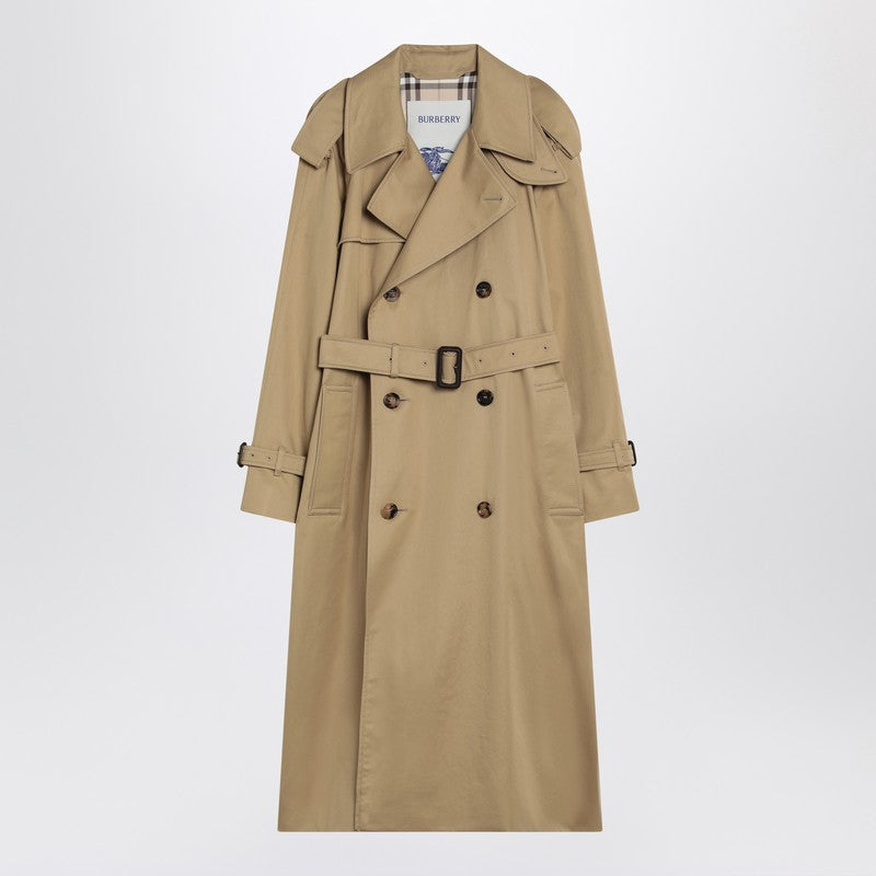 Trench Castleford Long Beige
