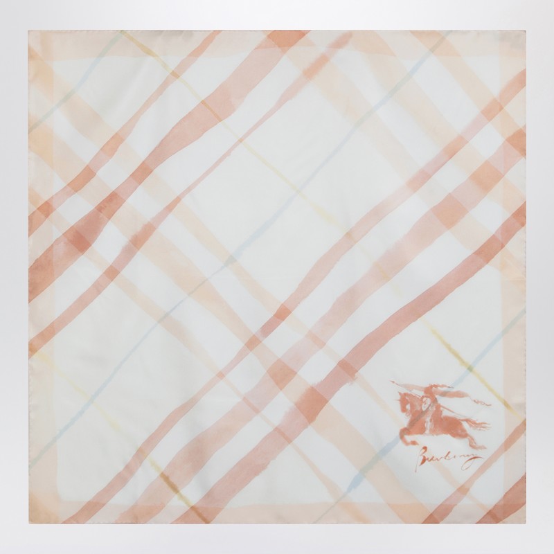 Silk Scarf Watercolor Effect Check