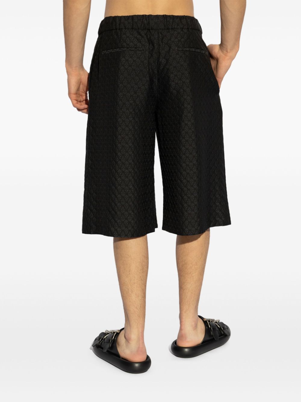 JACQUARD BERMUDA SHORTS