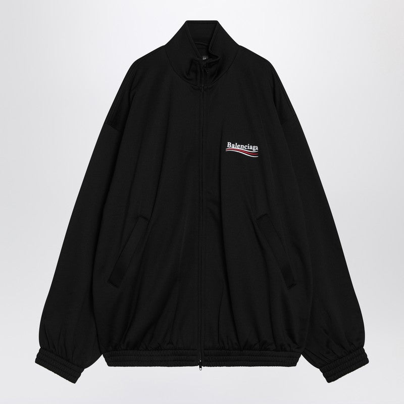 Black Zip Hoodie Political Campaign