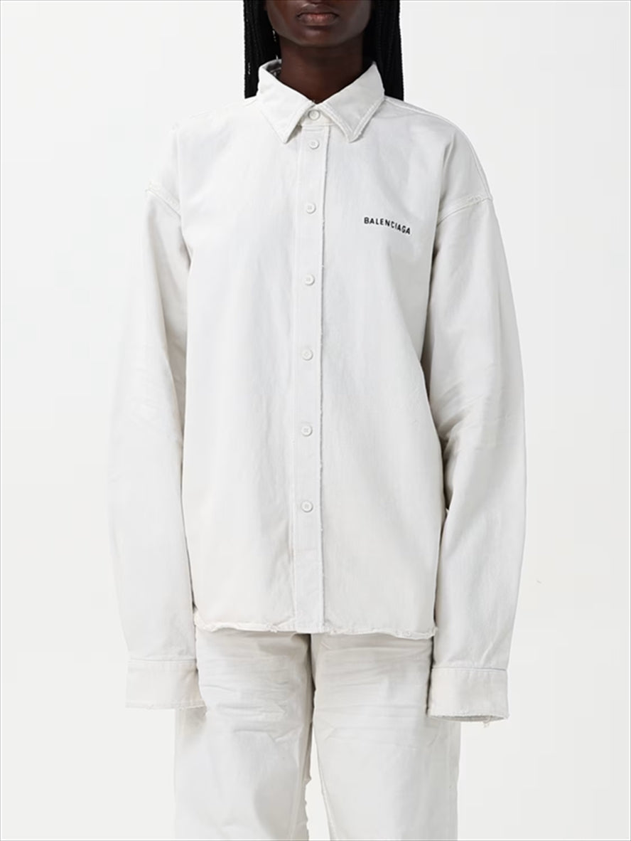 LOGO DETAIL COTTON SHIRT