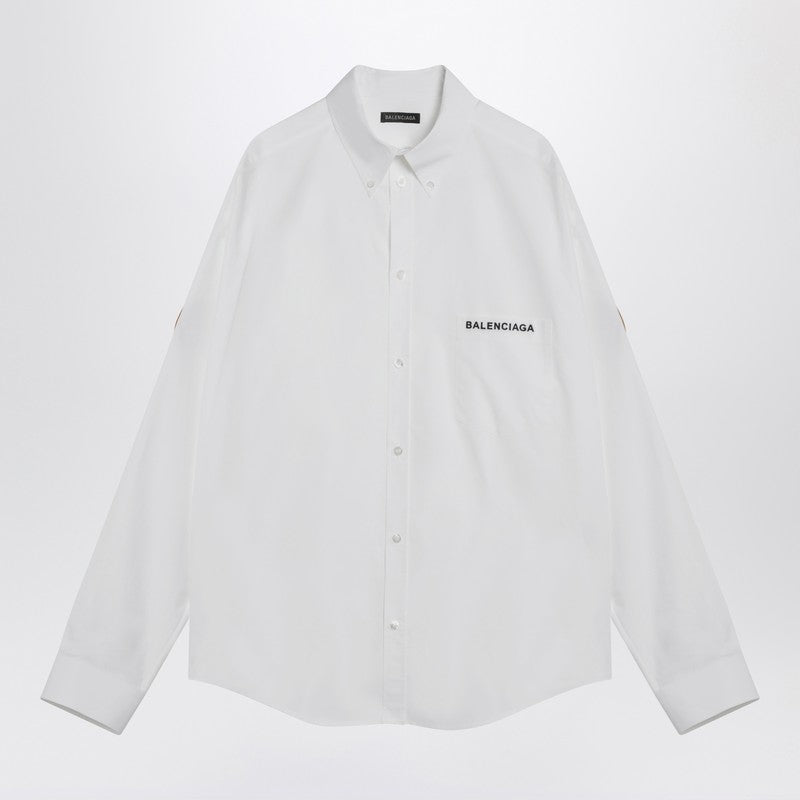 White Uniform Merch button-down shirt