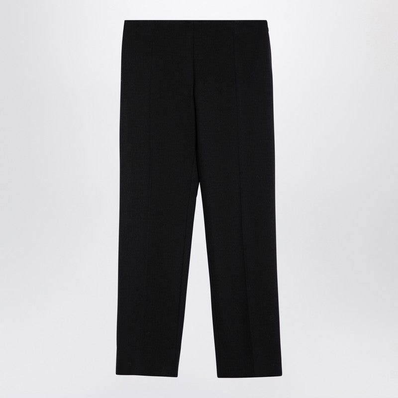 Black Wool Trousers
