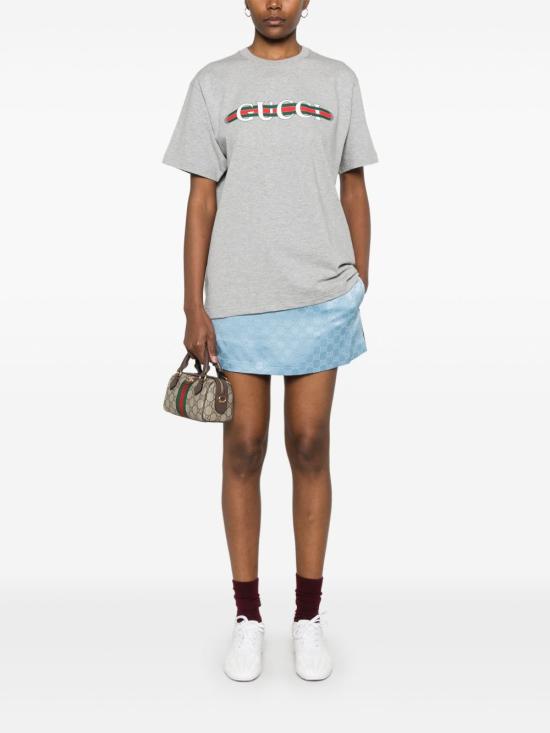Cotton jersey T-shirt with print