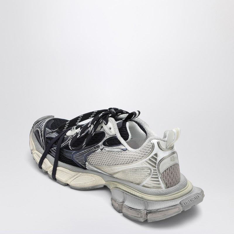 3XL Split Logo sneakers in light yellow/red/navy