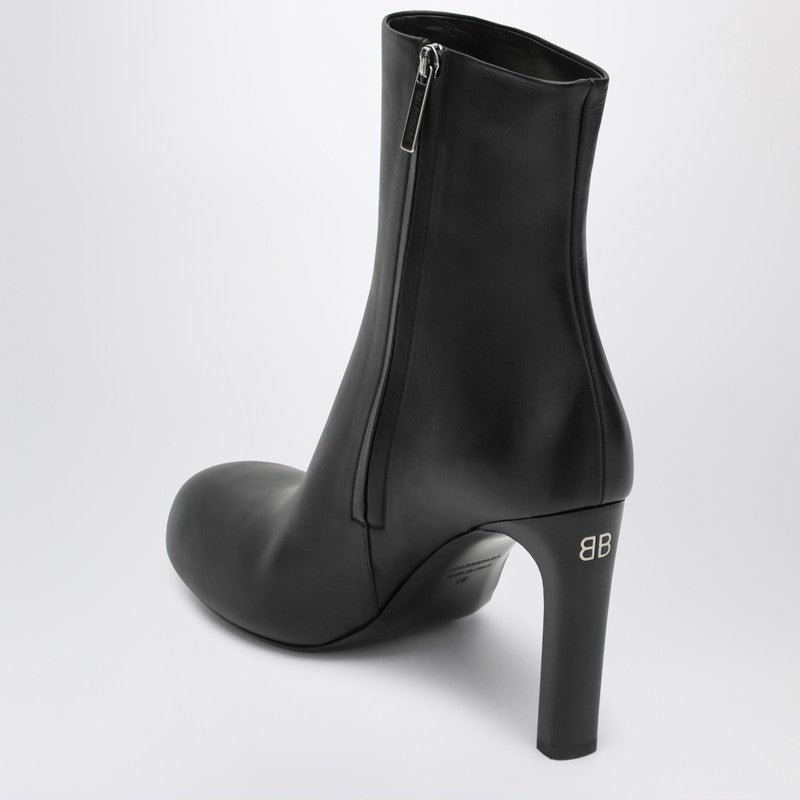 Black Fargo ankle boots in leather
