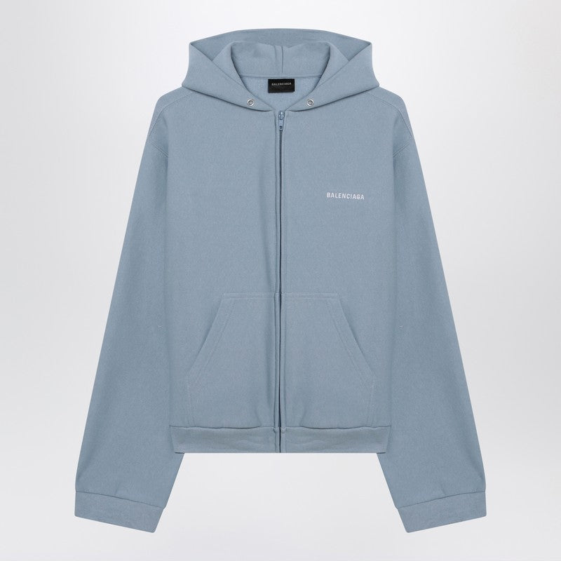 Balenciaga Back Regular Fit zip hoodie