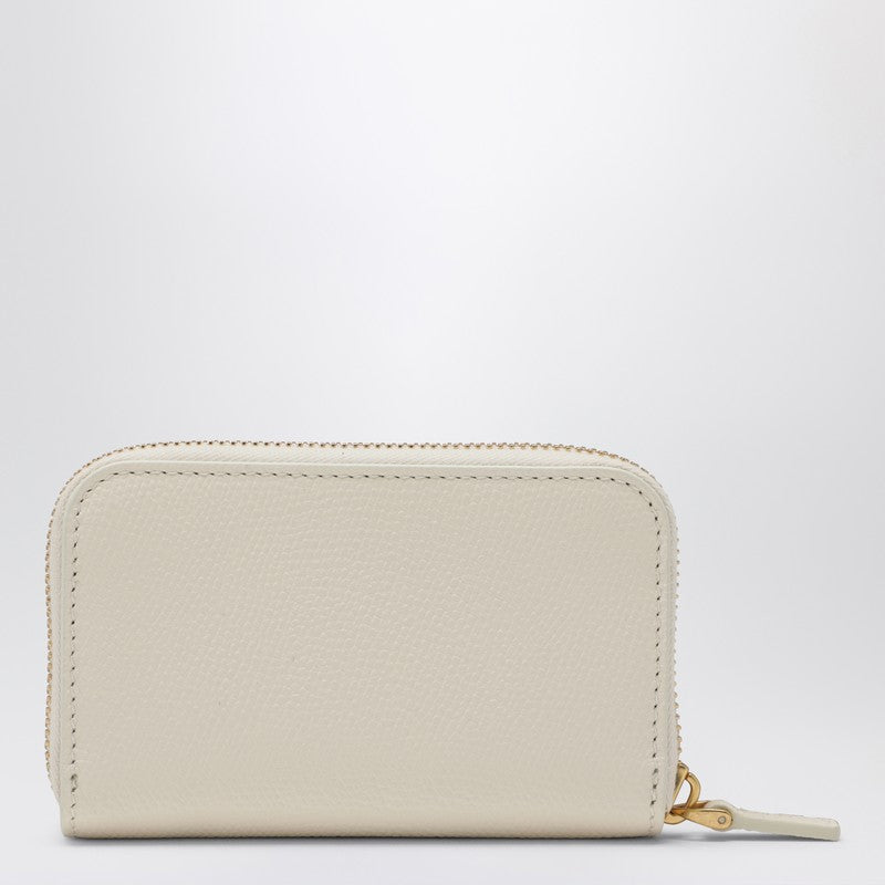 Vlogo Signature zip wallet ivory