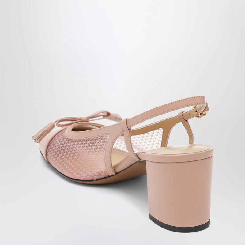Valet Du Roi pink slingback pumps