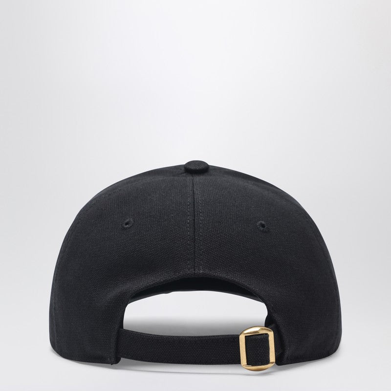 Cotton baseball cap with embroidered detail
