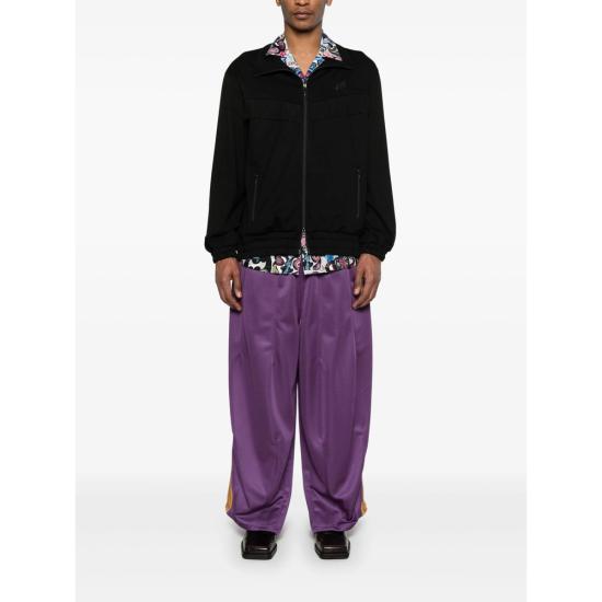 FRINGE TRACK JACKET RAYON JERSEY