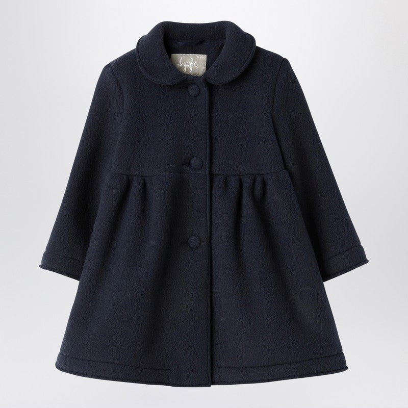 Blue Couture Fleece Coat