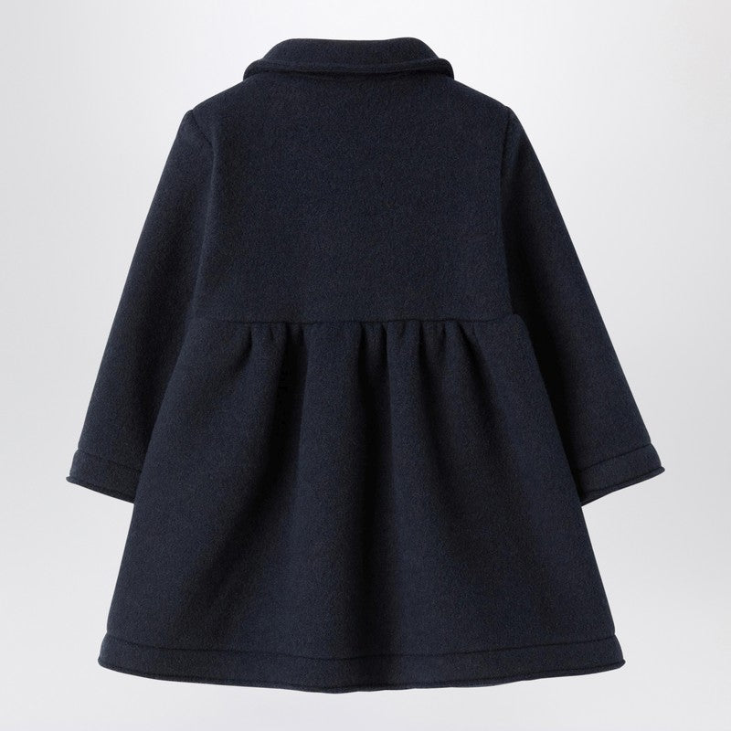 Blue Couture Fleece Coat