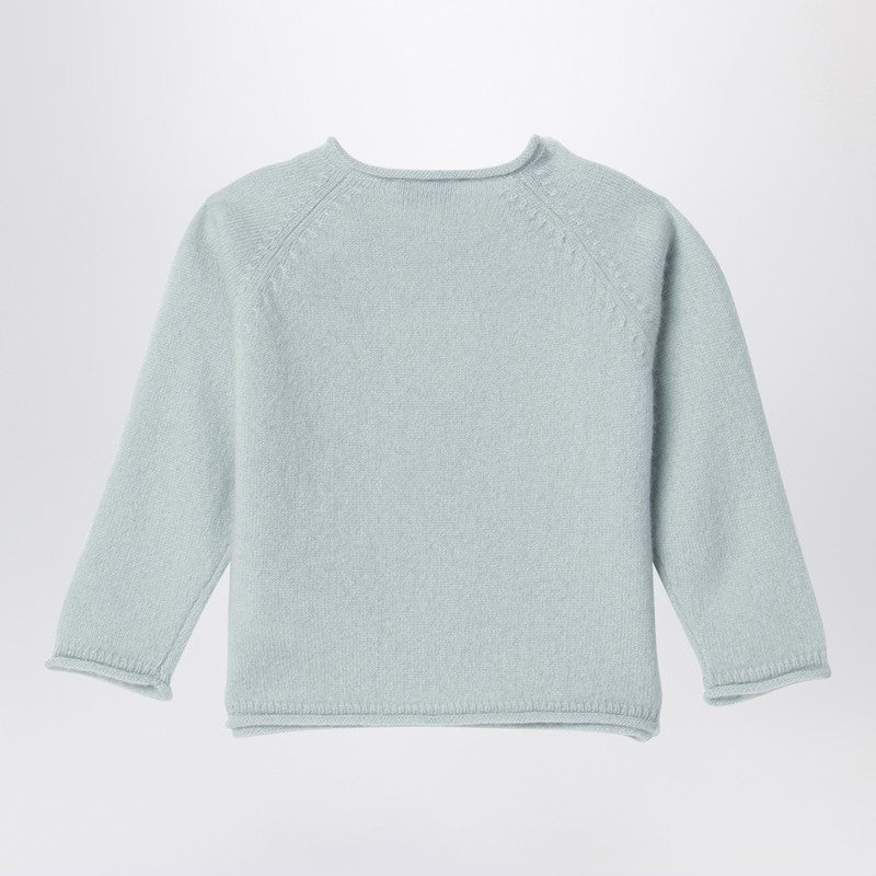 Light Green Wool Pullover