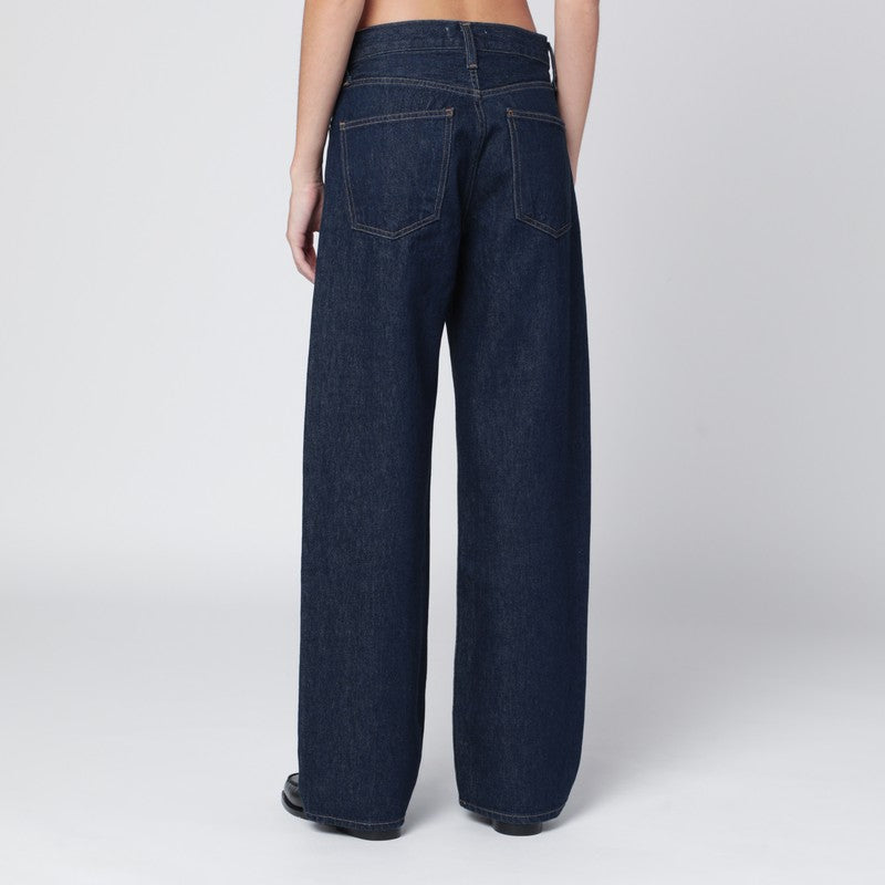 Rinse dark indigo jeans