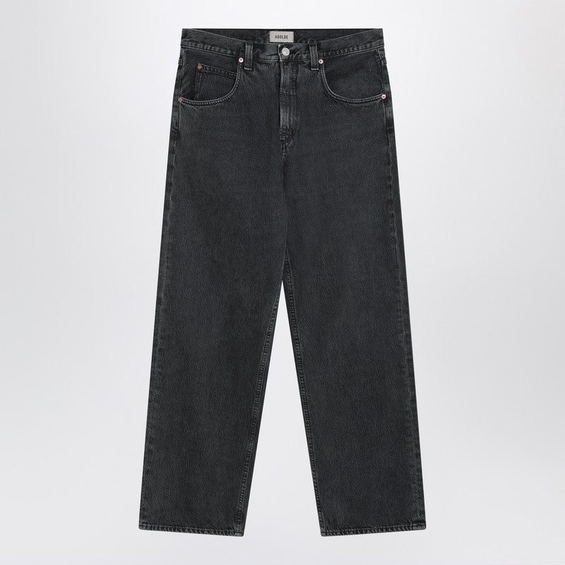 Gray Jeans In Regenerated Denim