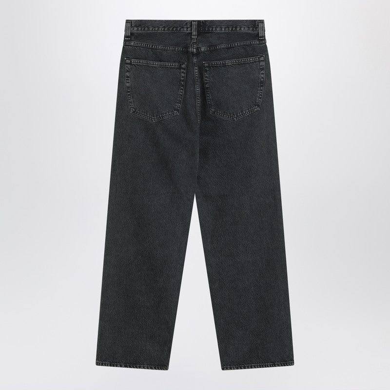 Gray Jeans In Regenerated Denim