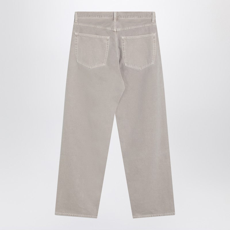 Beige Jeans In Regenerated Denim