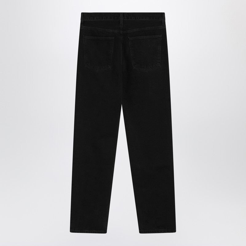 Black Jeans In Regenerated Denim