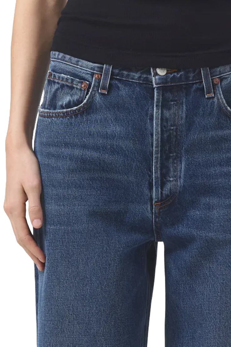 Balloon Straight Jeans