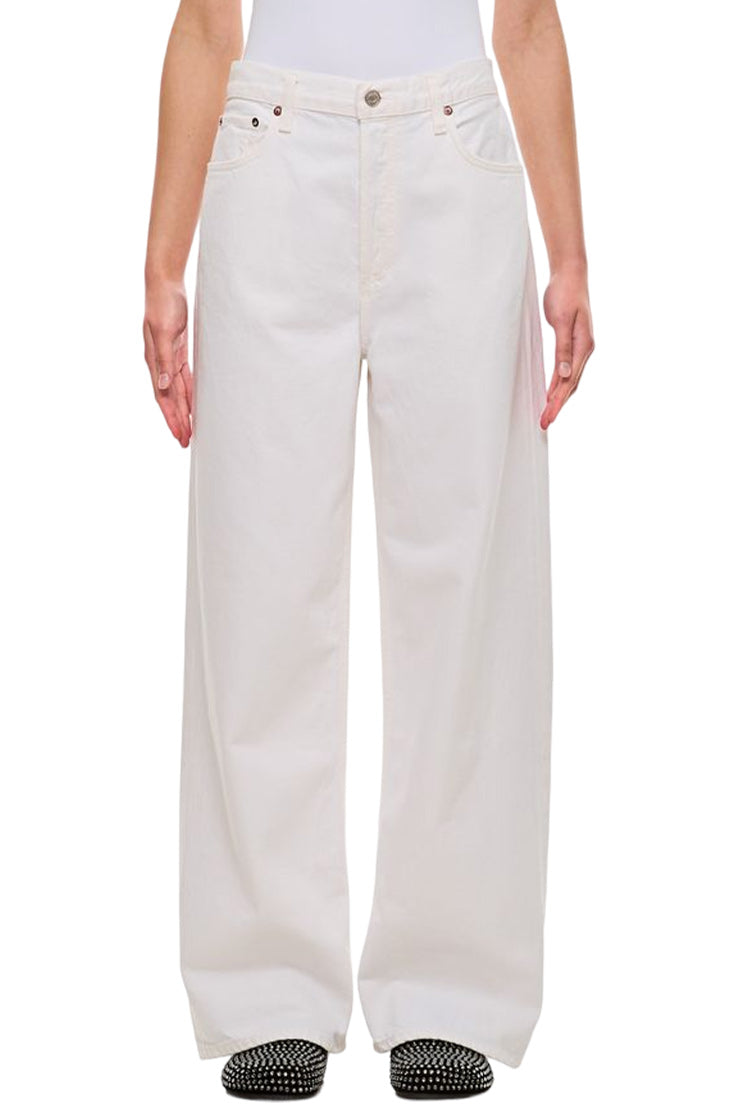 Low Slung Baggy Straight Leg Jeans