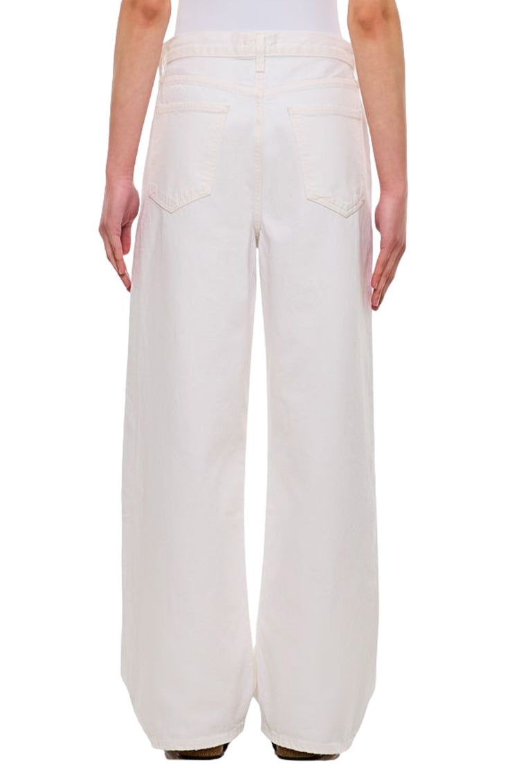Low Slung Baggy Straight Leg Jeans