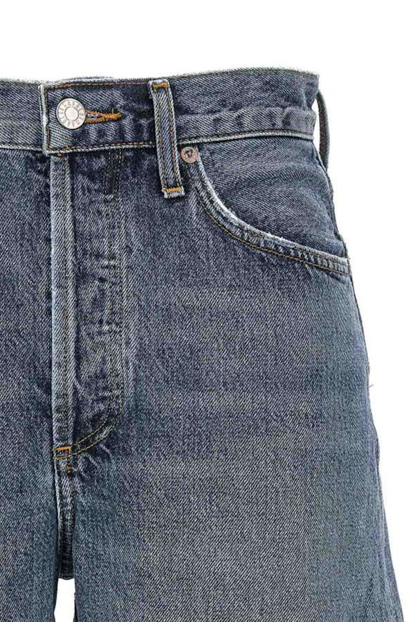 Dame Turn-Up Hem Denim Shorts