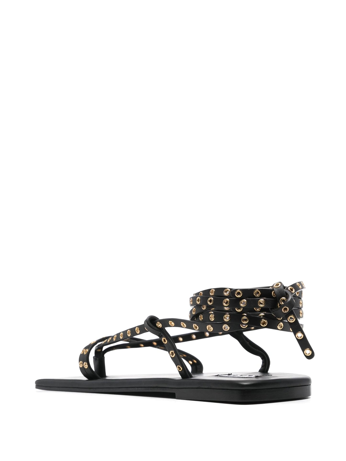 Marsa Flat Sandals In Calfskin