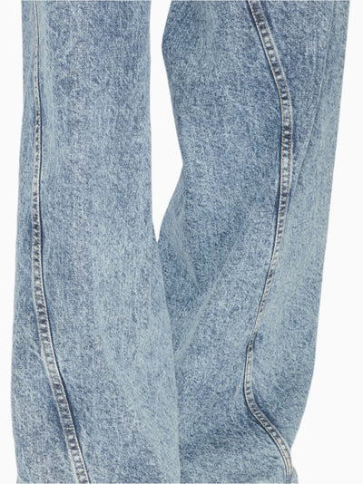 TWISTED DENIM PANTS