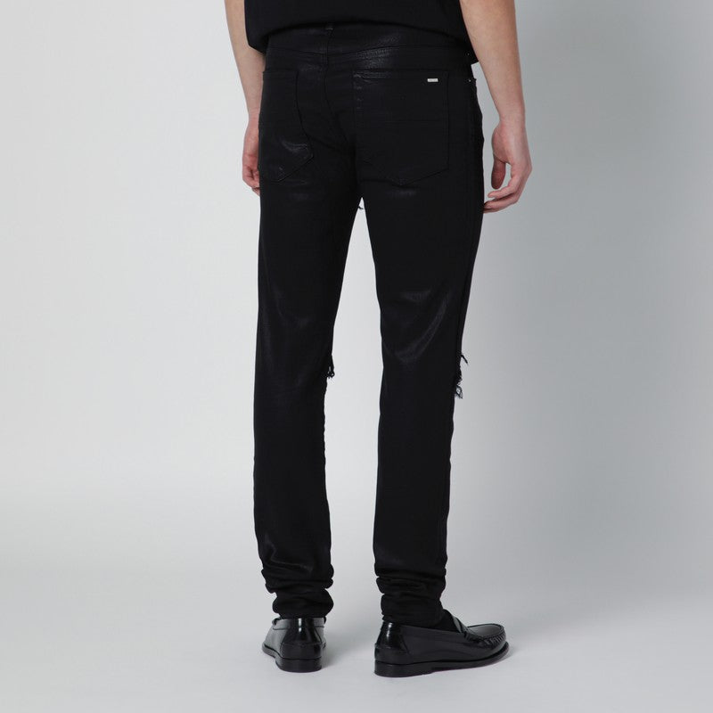 Black Wax skinny jeans