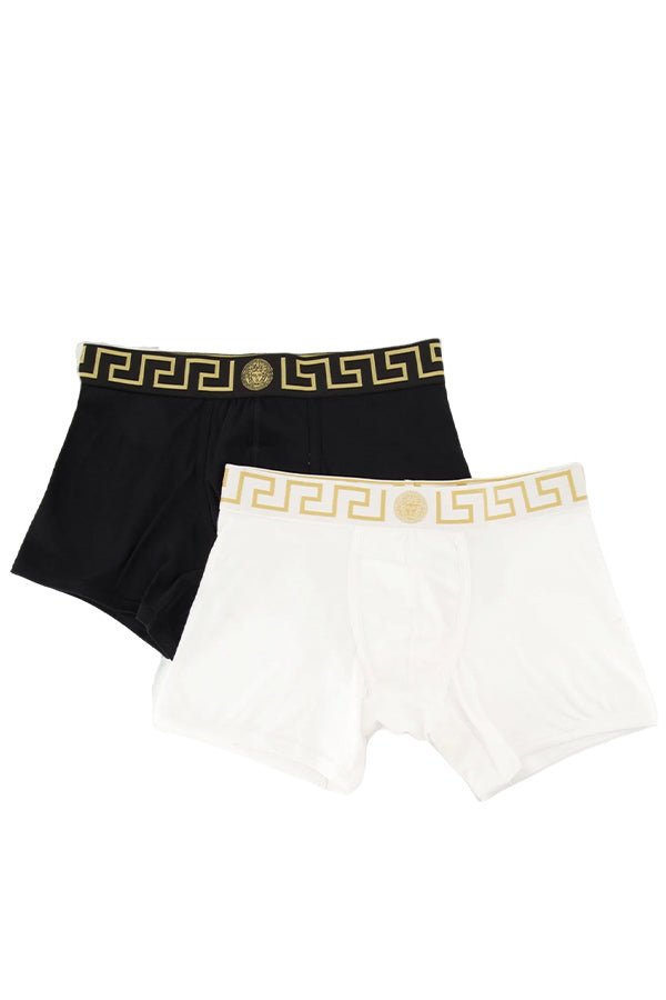 Two-Pack Logo-Waistband Boxers