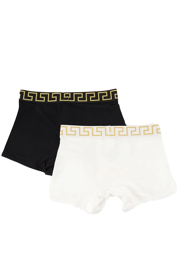 Two-Pack Logo-Waistband Boxers