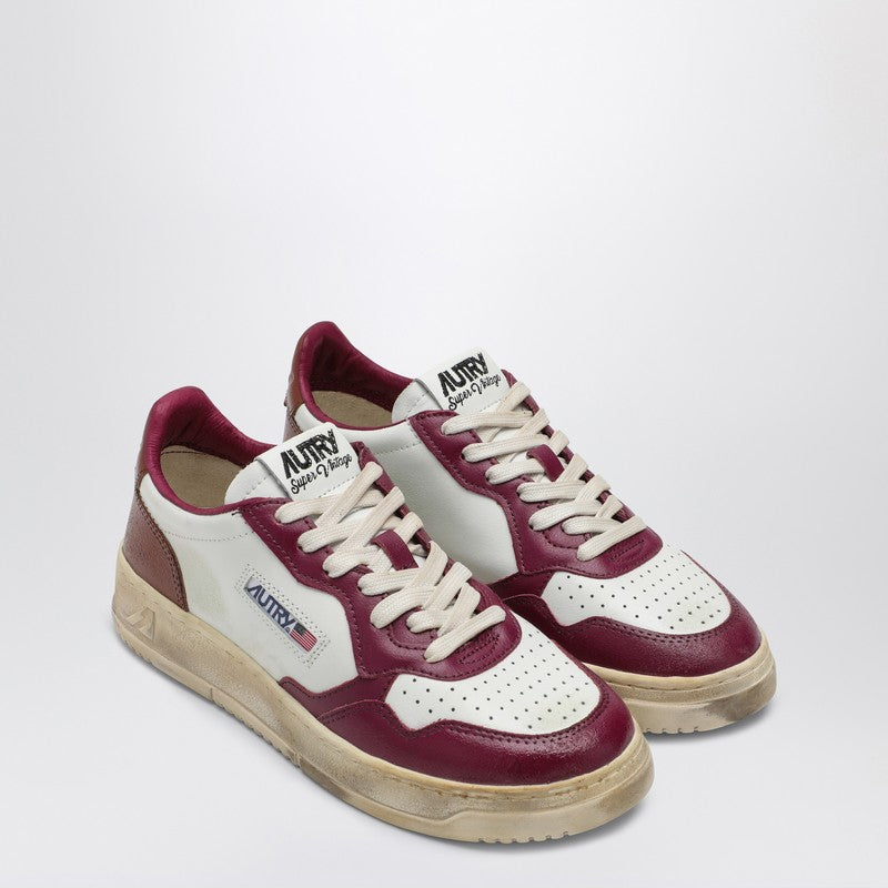 Super Vintage White/Purple/Brown Sneaker