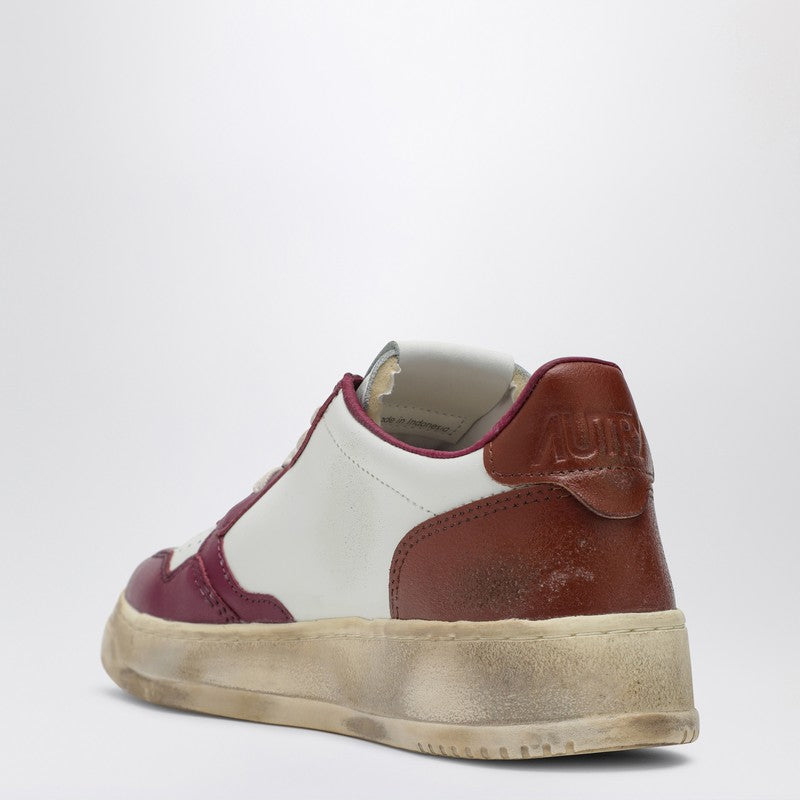 Super Vintage White/Purple/Brown Sneaker