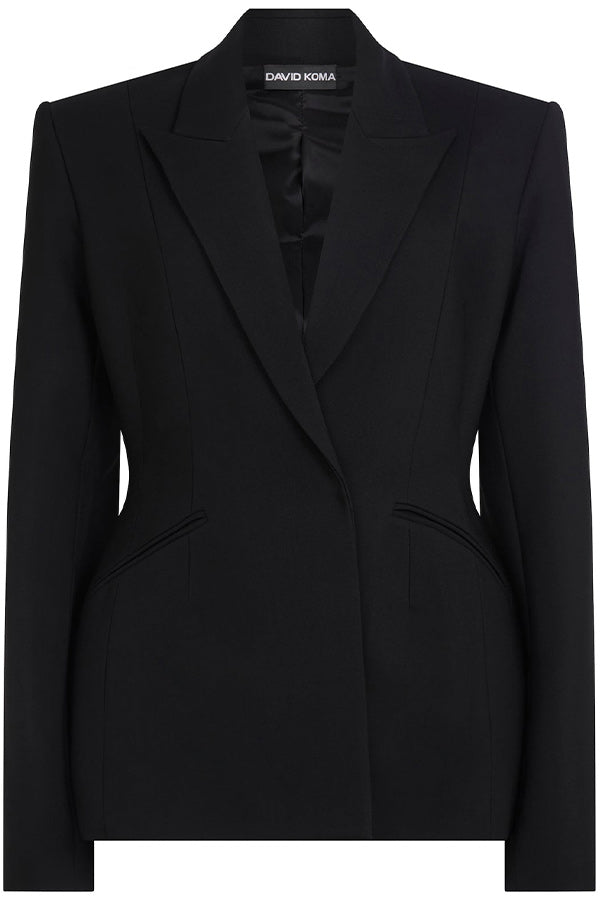 Hourglass Waist Tailored Jacket