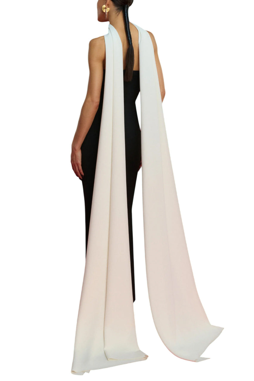 AINHOA SCARF MAXI DRESS