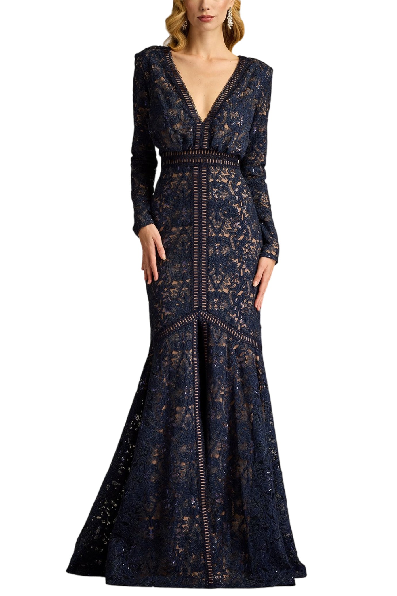 ALAWA SEQUIN EMBROIDERED GOWN