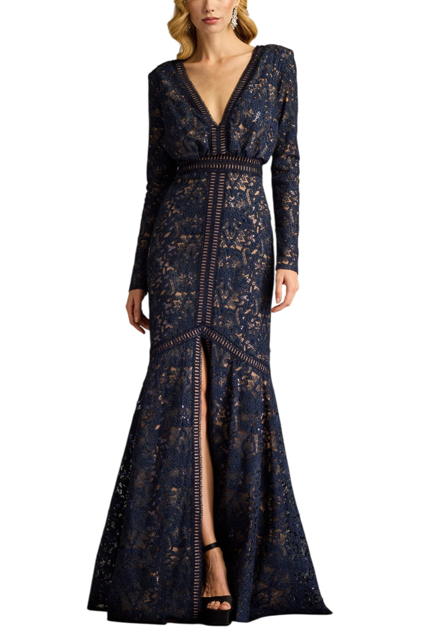 ALAWA SEQUIN EMBROIDERED GOWN