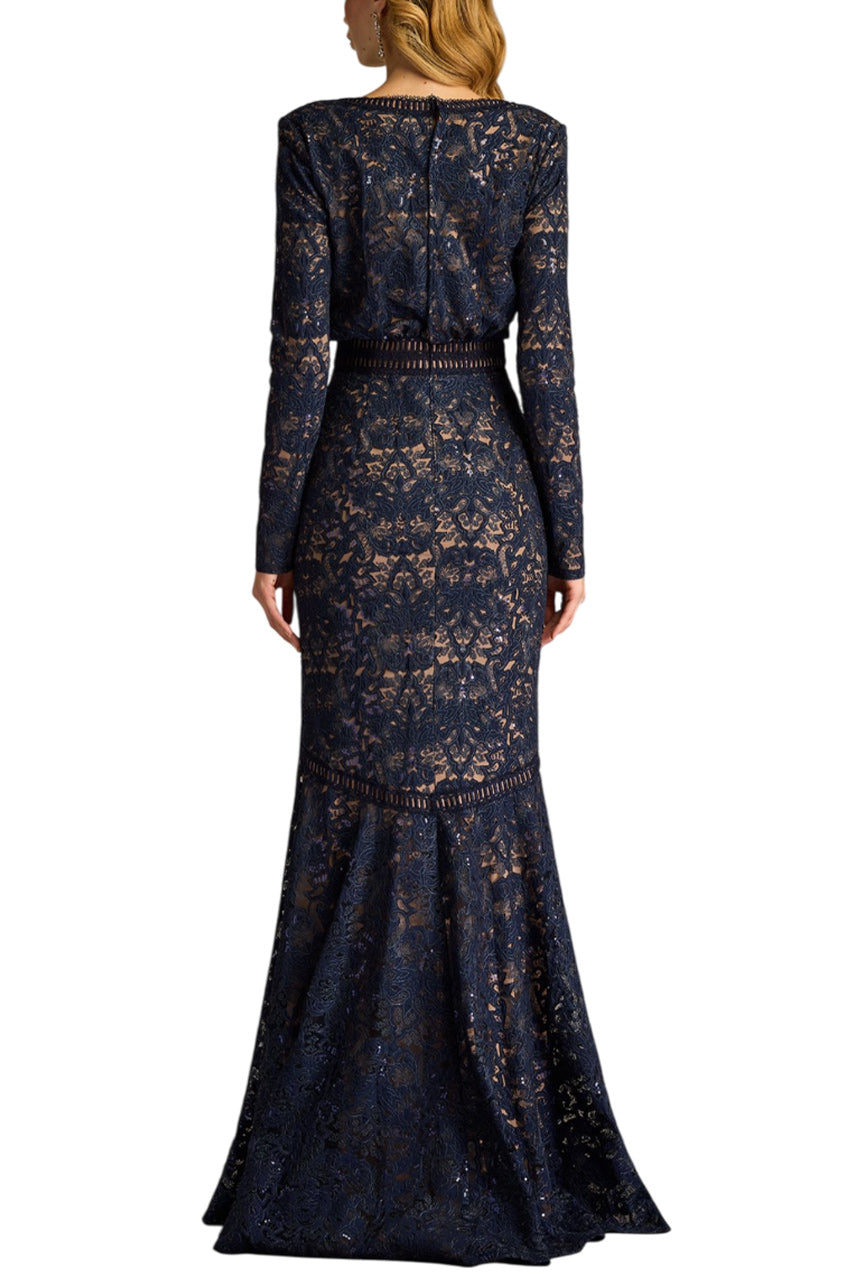 ALAWA SEQUIN EMBROIDERED GOWN