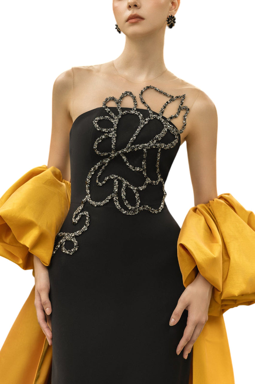 AMELIE CREPE DRESS