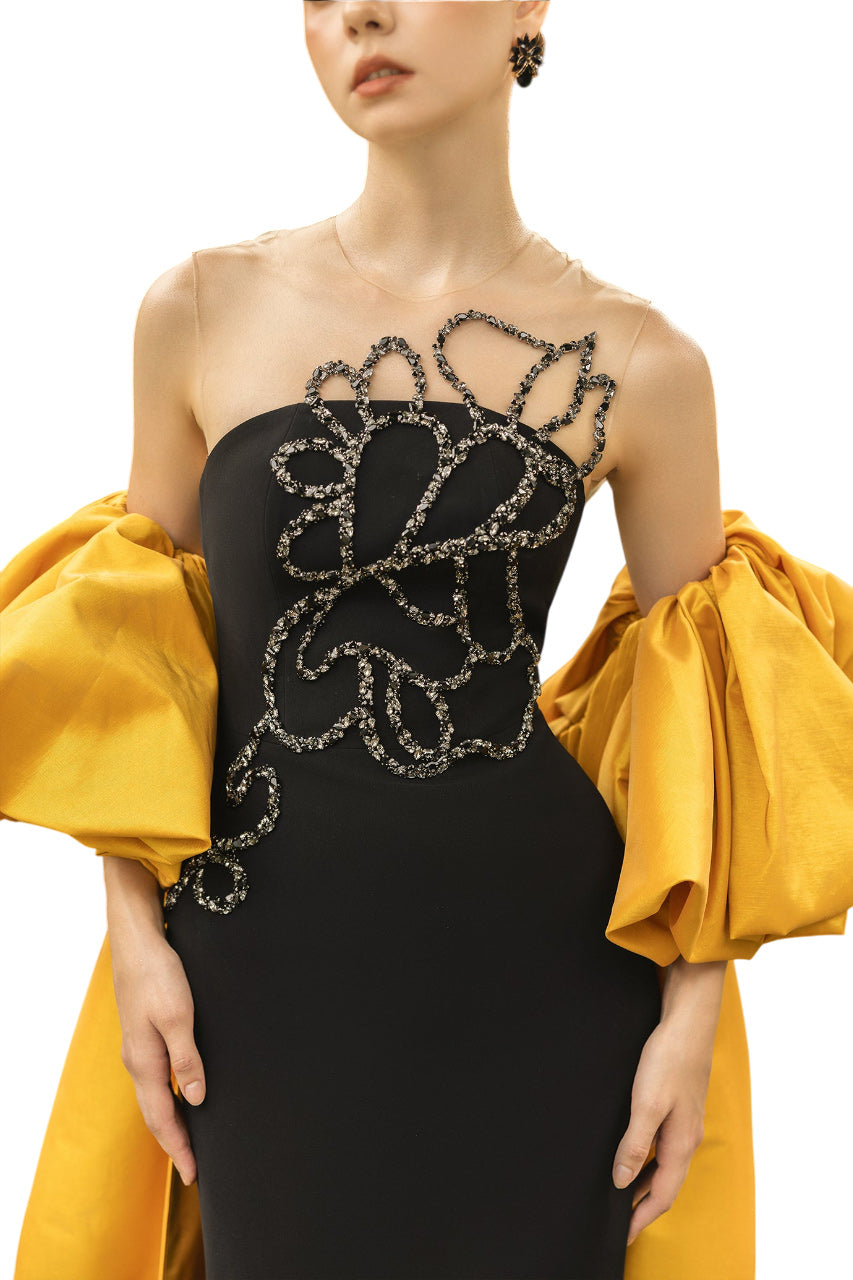 AMELIE CREPE DRESS