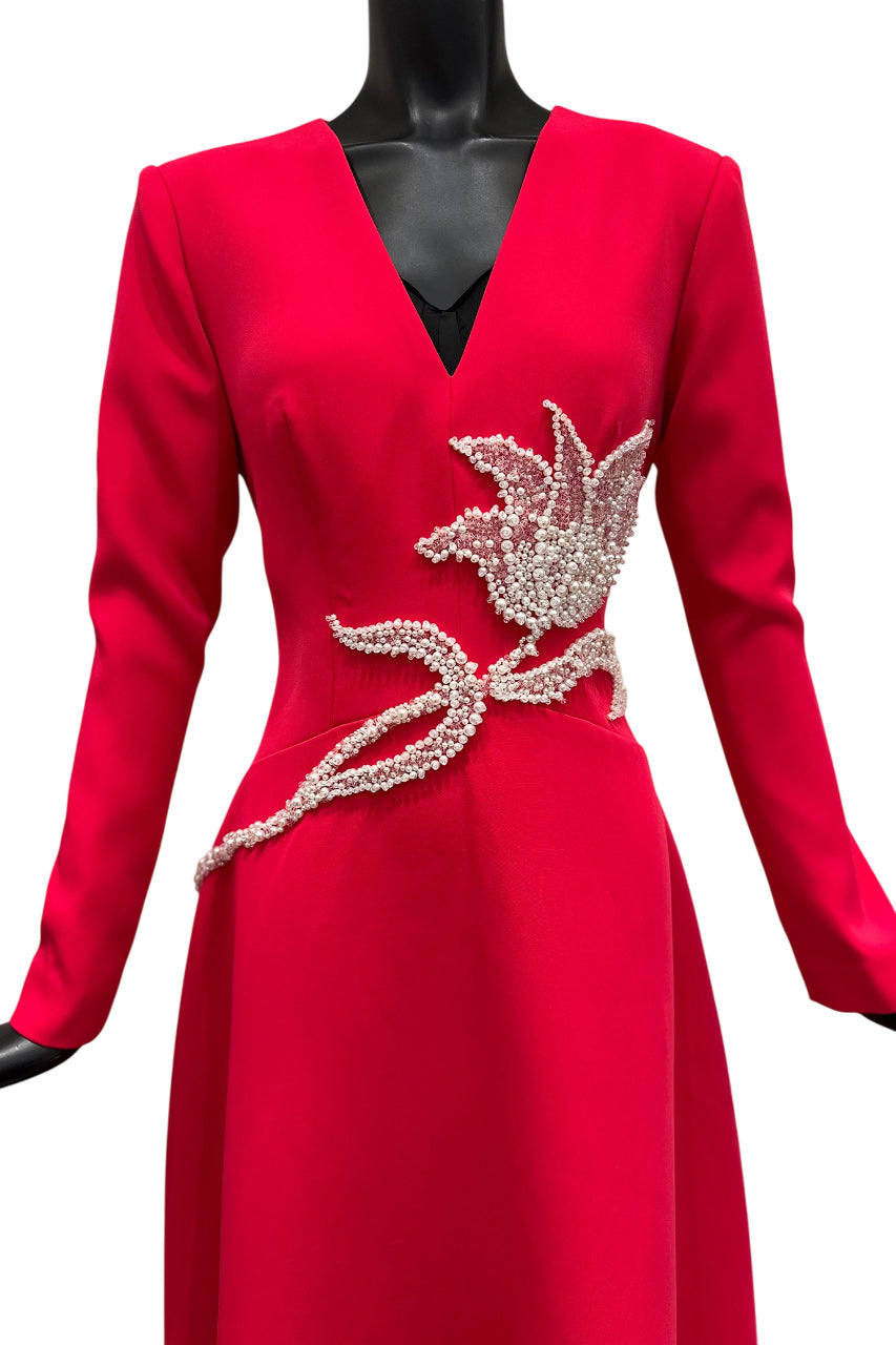 AURELIE CREPE DRESS