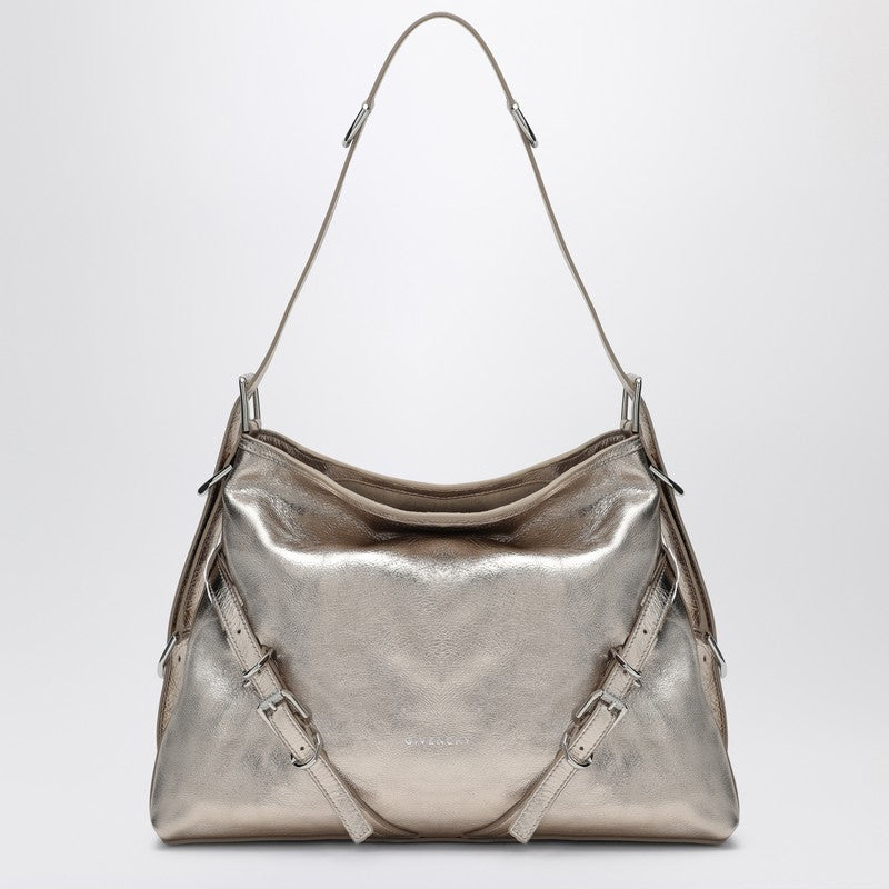 Voyou Medium Laminated Leather Bag