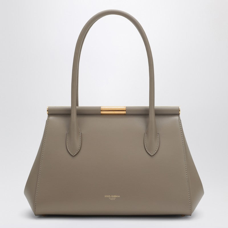 Marlene Handbag In Taupe Colour