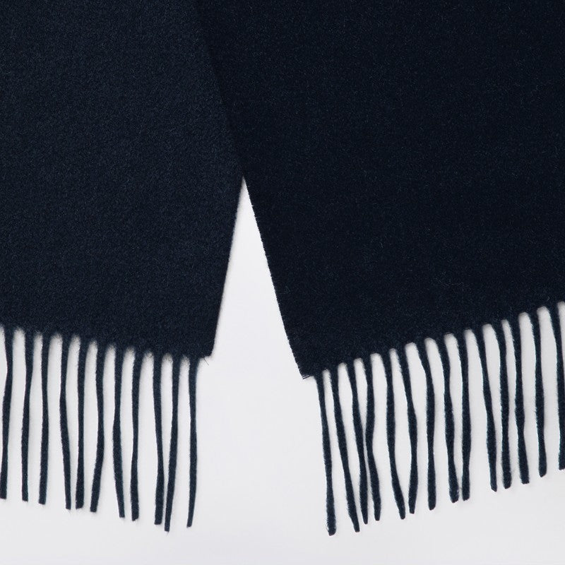 Blue cashmere scarf